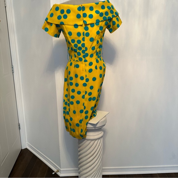 Scaasi Dress 100%silk - Picture 13 of 16